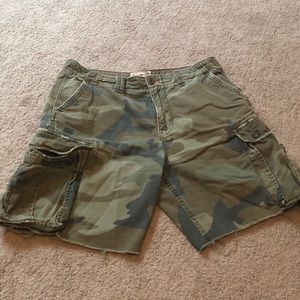 Camo Cargo Shorts